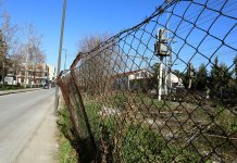 ΛΑΡΙΣΑ.Παραμένει το πρόβλημα με την περίφραξη της γραμμής (photo)